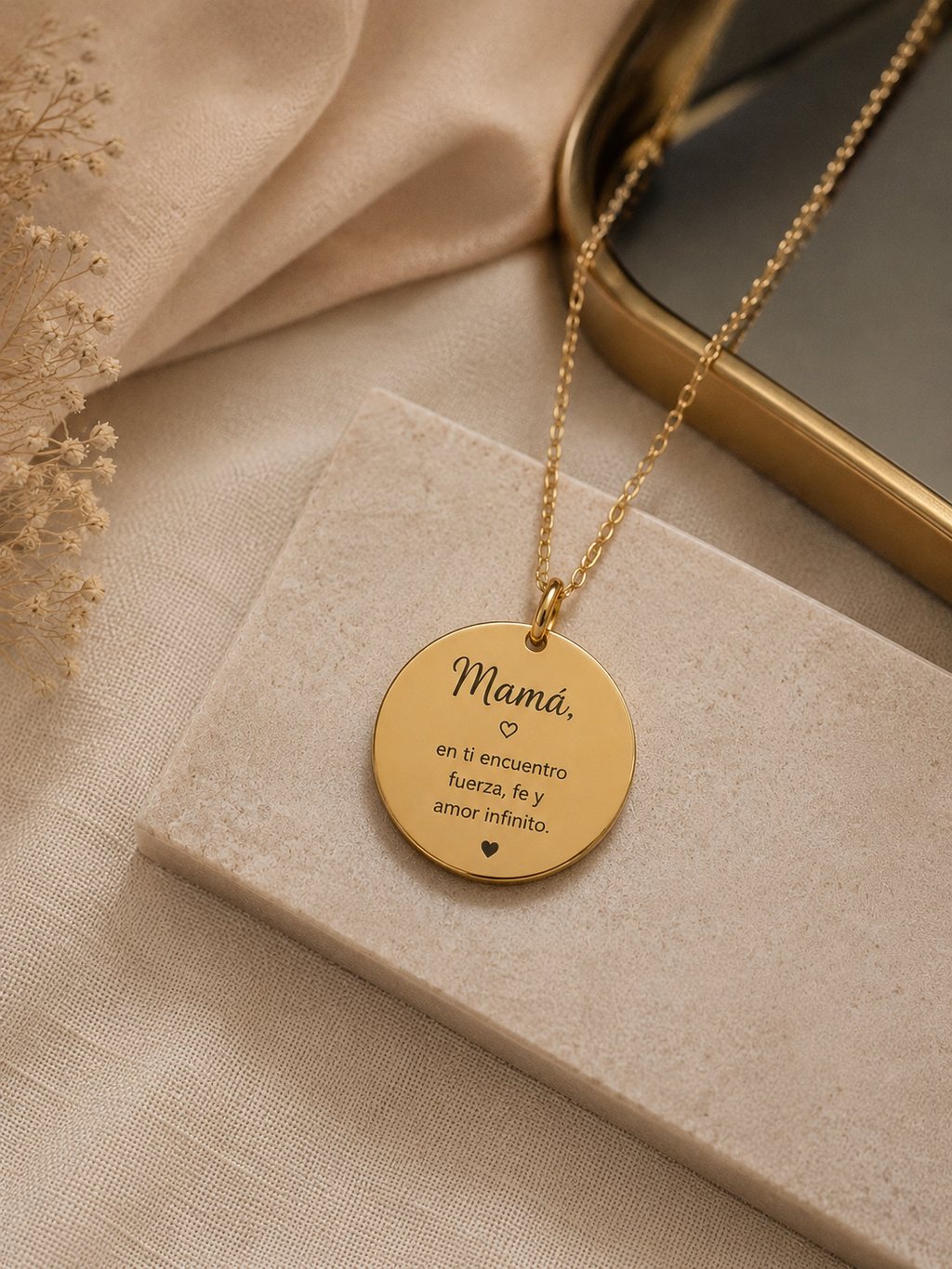 Pendant engraved Necklaces