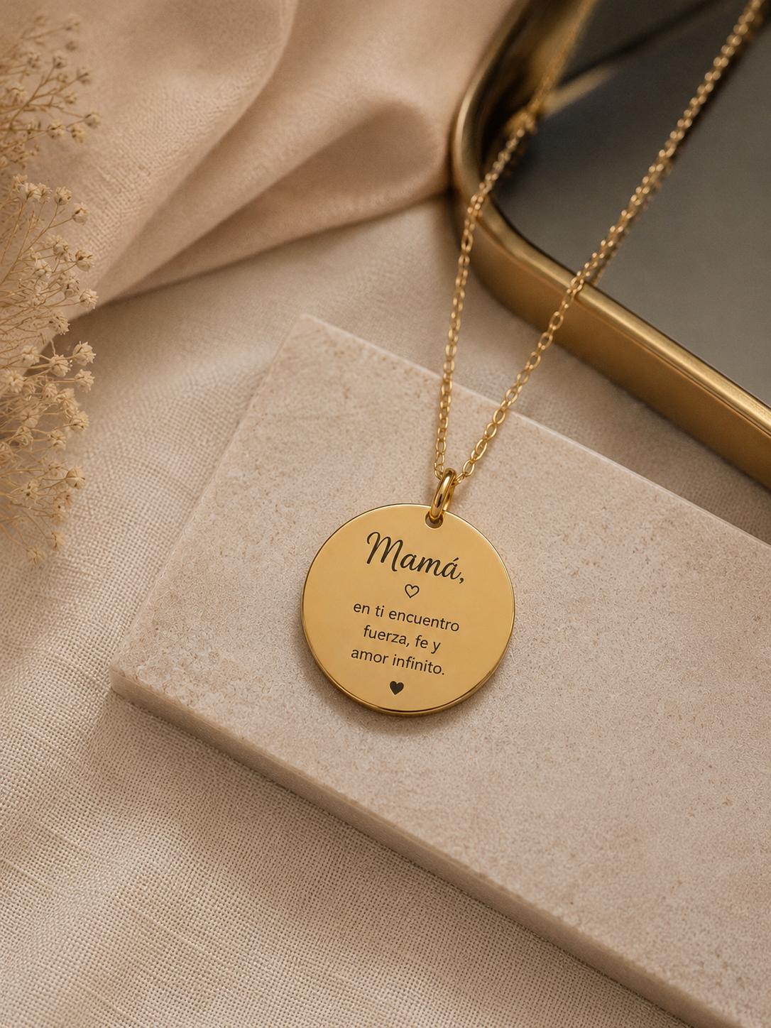 Pendant engraved Necklaces